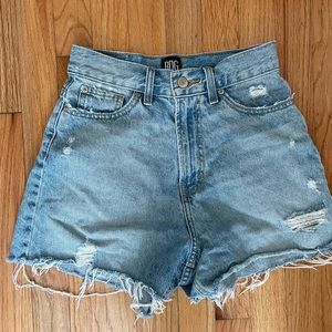 BDG A Line distressed Denim Shorts